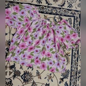 Floral Off-Shoulder Blouse